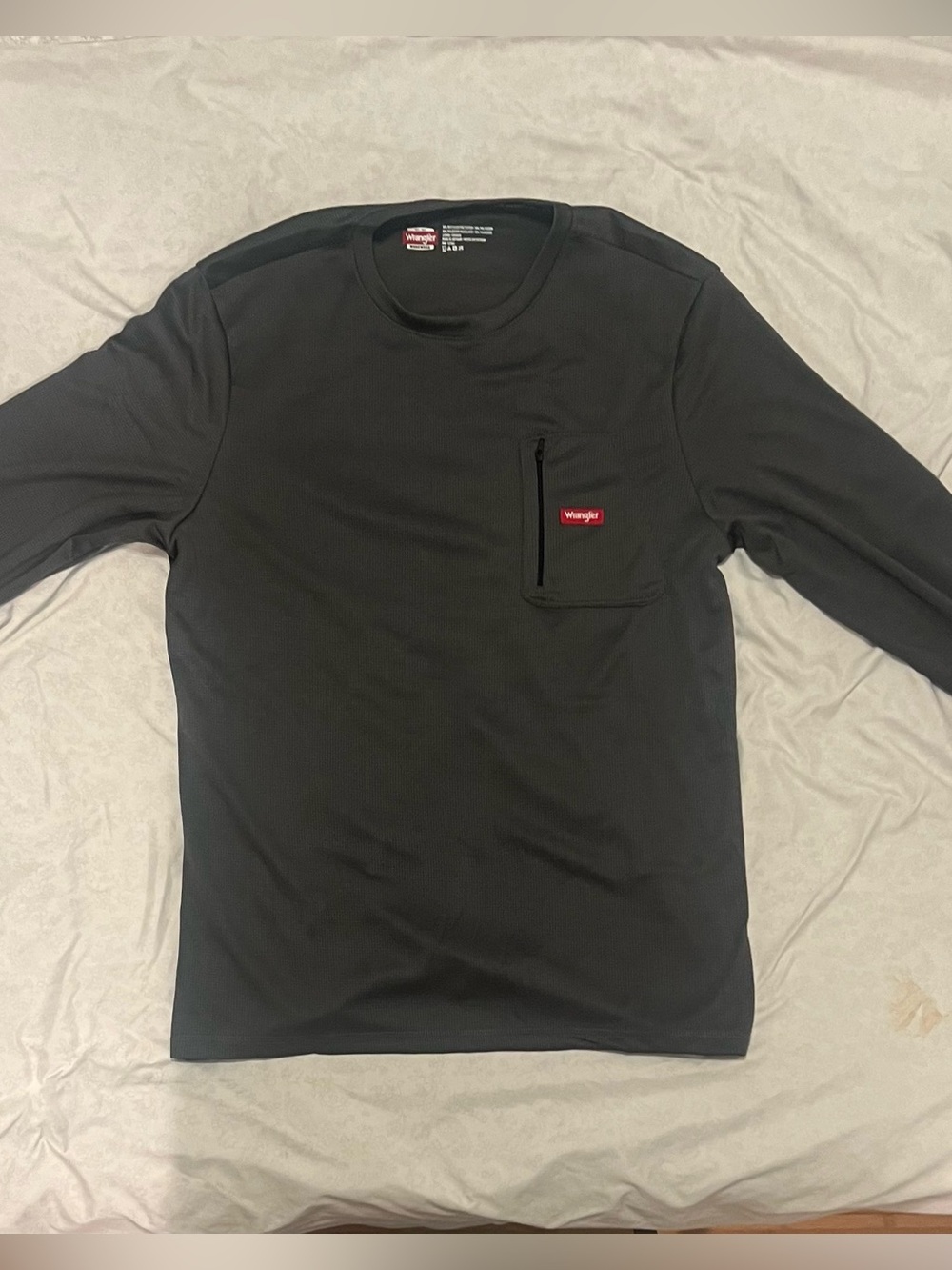 Wrangler Workwear Men's Long Sleeve Performance Work - Size L